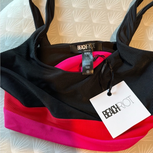Beach Riot Colorblock Bikini Top - Picture 2 of 2